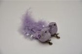 Kerstdecoraties - Vogel Met Veren En Klip Heide