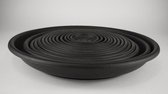 Waterschotels / Onderschalen - Pak á 10 Schotel Domus 26 Cm Zwart