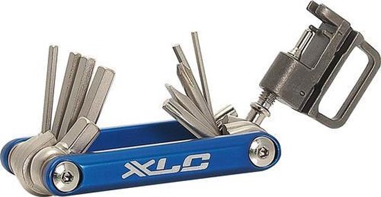 XLC Multitool - Fietsgereedschap - Zakmodel - 12-delig - TO-M07