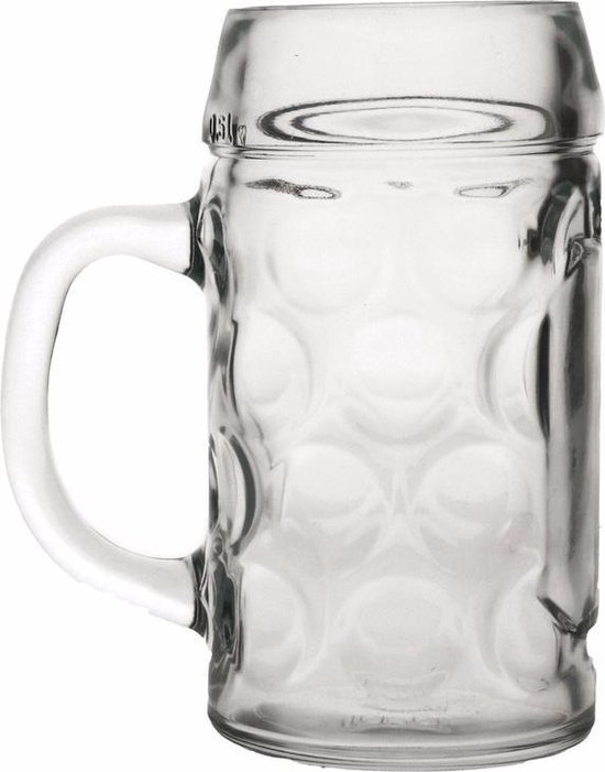 Is in de tussentijd Conserveermiddel Oktoberfest - 3 glazen bierpullen 1 liter | bol.com