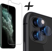 Screenprotector geschikt voor iPhone 11 Pro + Camera Lens Protector - GlassGaurd Screen Protector