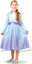 Klassieke Elsa Frozen 2™ outfit voor meisjes - Verkleedkleding - 7/8 JAAR