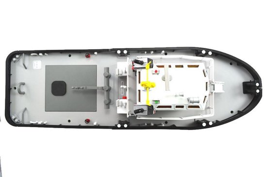 Sleepboot Rudder RC sleepboot Richardson Tug boat premium 2.4GHZ RTR | bol