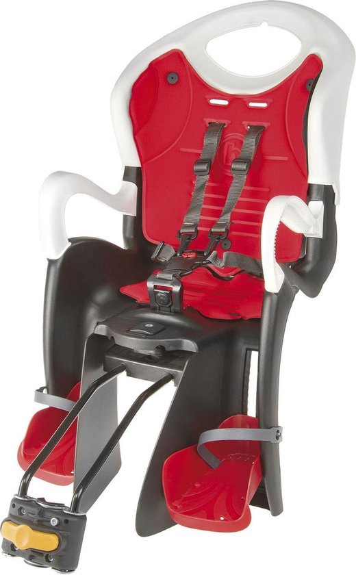 Bellelli Fietszitje Achter Tiger Relax Framebevestiging Wit/rood | bol.com