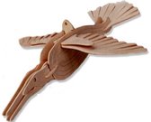 Bouwpakket 3D Puzzel IJsvogel- hout