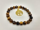 Tijgeroog armband