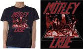 Motley Crue - Too Fast Cycle Heren T-shirt - XL - Zwart