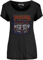 Pantera Dames Tshirt -L- Domination Zwart