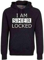 Sherlock Hoodie/trui -2XL- I Am Sherlocked Zwart