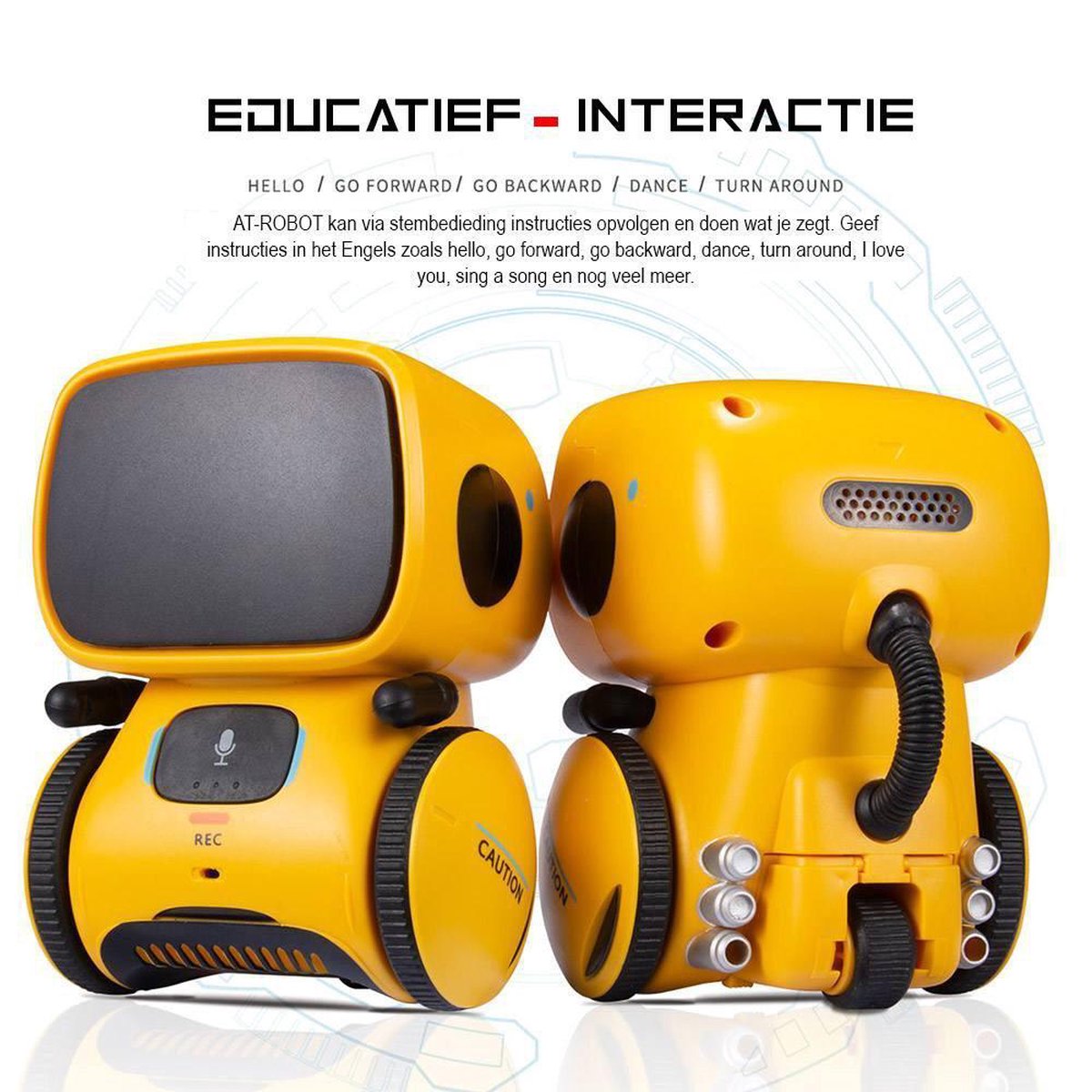 AT-Robot Educatieve Slimme Speelgoed Robot | bol.com