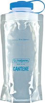 Nalgene Cantene Multi-layer wide-mouth drinkfles  - 1000 ml - Kunststof/Grijs