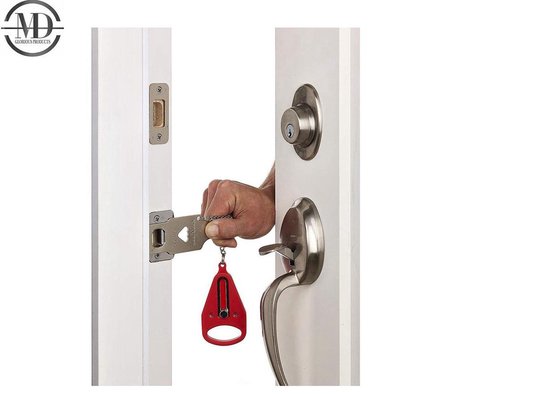 Draagbare deurslot- Deurdorpel- Diefstal- Reizen- Zelfverdediging-  Deurstopper-... | bol.com