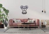 Metalen Koala Muurdecoratie 32 cm x 33 cm - Wall Art