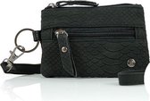 Zwart snake, klein portemonneetje Emmen