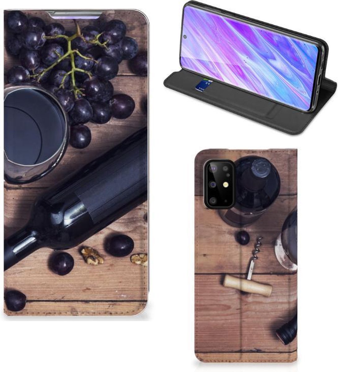 Samsung Galaxy S20 Plus Flip Style Cover Wijn