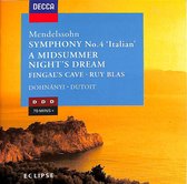 Mendelssohn Symphony No.4 Italian - A Midsummer Night's Dream - Fingal's cave - Ruy Blas