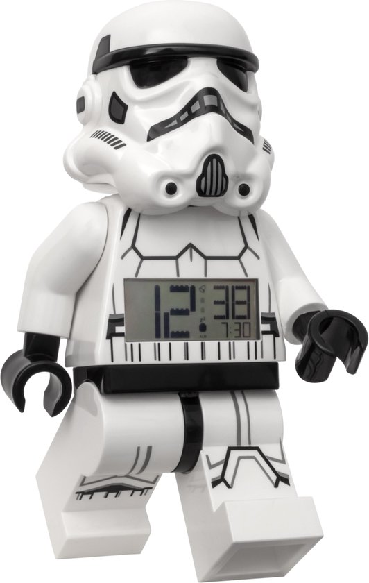 backup Chemie grens Lego - Star Wars wekker: Stormtrooper | bol.com