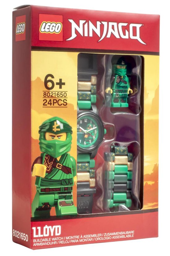 Lego Ninjago Horloge: Lloyd | bol.com