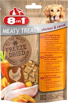 8in1 Freeze Dried Eend&Wortel - Hondensnacks - 50 g