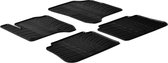 Gledring Rubbermatten passend voor Citroen C3 Picasso 2009- (T profiel 4-delig + montageclips)