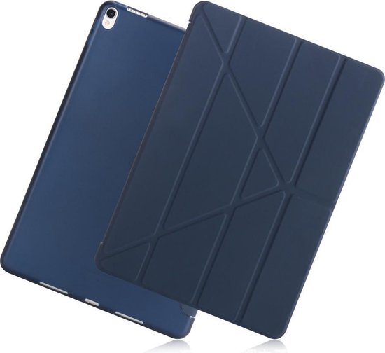 maagpijn toezicht houden op lijden Apple iPad Pro Tablet Hoes - 9.7 inch - Donkerblauw - A1673 - A1674 - A1675  | bol.com