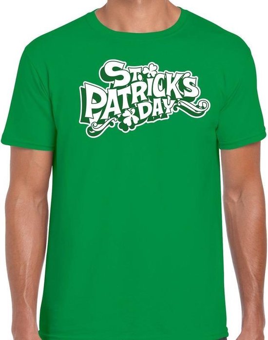 St. Patricks day t-shirt groen heren - St Patrick's day shirt - kleding / outfit XXL