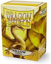 Dragon Shield Card Sleeves: Standard Yellow (63x88mm) - 100 stuks