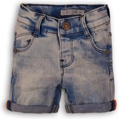 Dirkje Jongens Jeans short - Light blue jeans - Maat 80