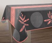 Nappe anti-tache Lotus poudré 300 x 150 cm - Accessoires de table décoratifs - Décoration de salon - Bonne et Plus®