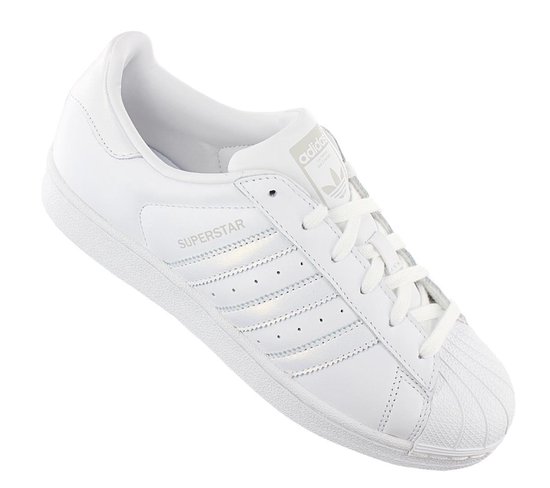 adidas Originals Superstar W AQ1214 Dames Sneakers Sportschoenen Schoenen Leer Wit - Maat EU 38 UK 5 - adidas
