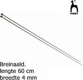 breinaalden 60 cm 4 mm