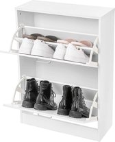 Nancy's Schoenenkast voor 12 paar schoenen – Schoenenrek – 60 x 80 x 24 cm