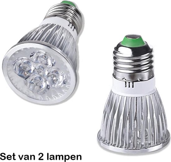 bol com 2 x led groeilamp lamp voor planten krachtige versie 10 watt bloeilamp kweeklamp