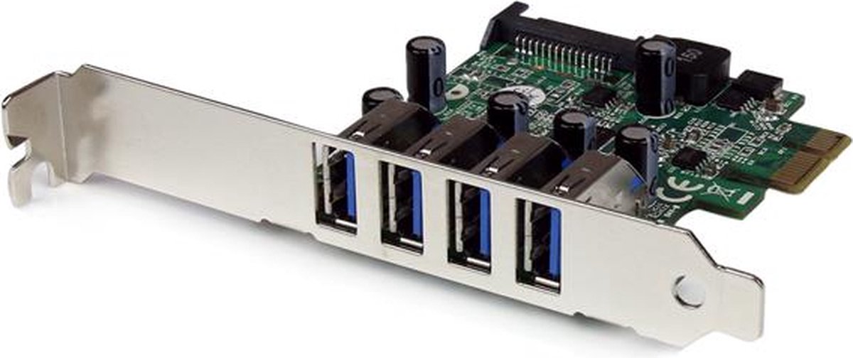 4 Port PCI Express PCIe USB 3.0 Card
