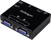 2-Port VGA Auto Switch Box with Priority Switching and EDID Copy - 2x1 Dual Port Monitor VGA Switch 1920x1200