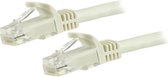 Startech N6PATC3MWH - Câble UTP Cat 6 - RJ45 - 3 m - Blanc