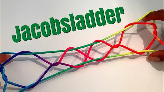 ZTRINGZ Regenboog Touw - Vingertouw