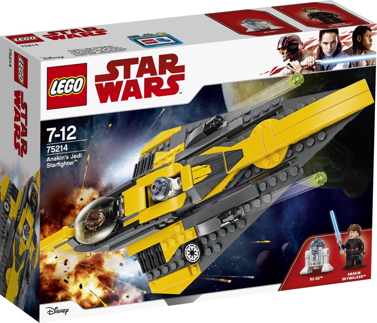 LEGO Star Wars Anakin's Jedi Starfighter - 75214 - LEGO