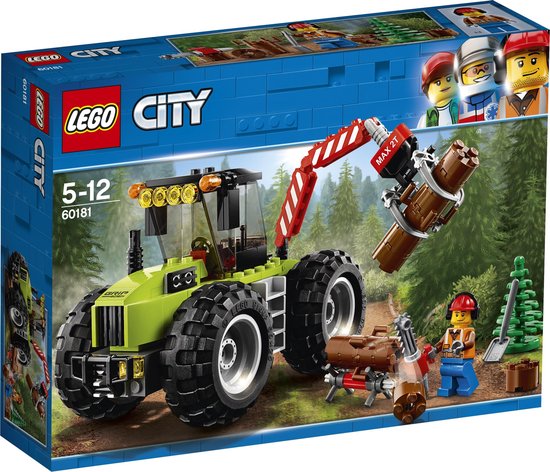 LEGO City Le tracteur forestier - 60181