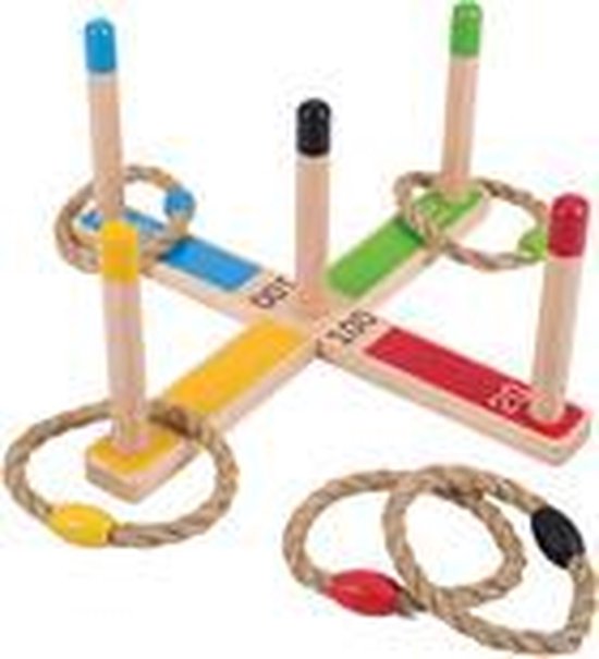 Afbeelding van het spel Houten hoefijzerspel voor kinderen - Green Toys