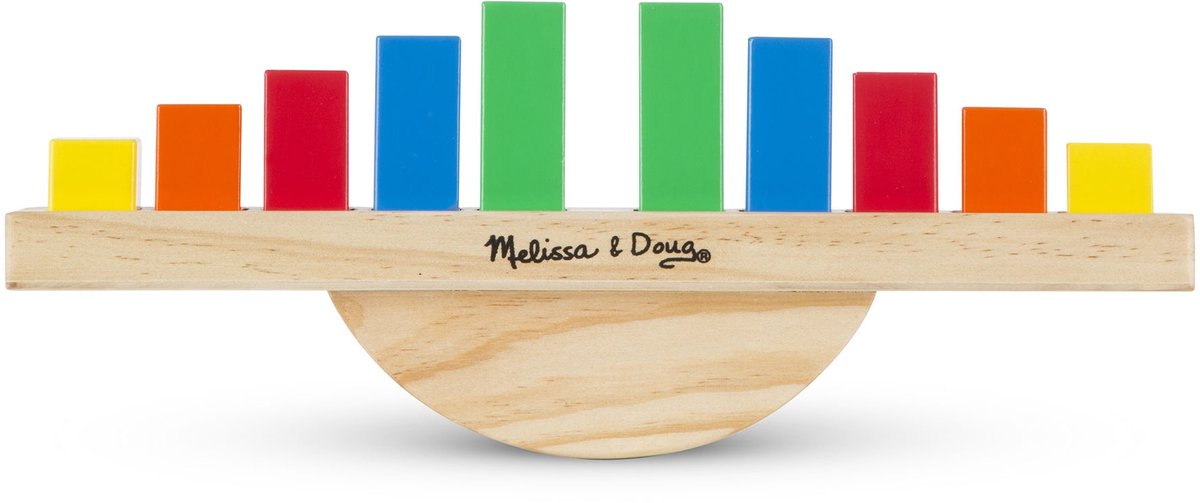 Melissa & Doug houten Regenboogwip 13-Delig