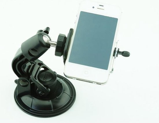 Universeel 360 draaiend Zuignap Auto houder Camera & Iphone | bol.com