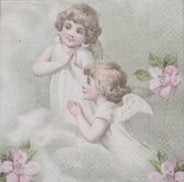 Sagen Vintage - servetten - 33 x 33 - lunch servetten  - Flower Fairies