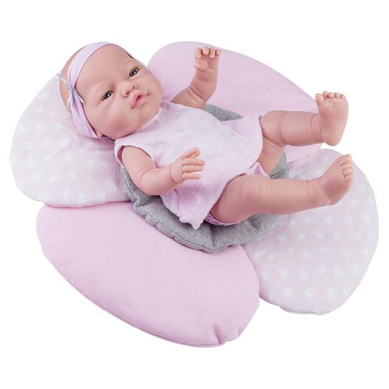 Paola Reina Pop Bebitos blank meisje + mat (45cm) — afbeelding 2