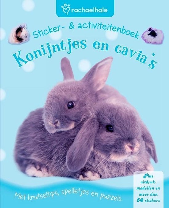 Afbeelding van het spel Kinderboeken Rebo Dierentuin - Stickerboek Konijntjes en cavia's