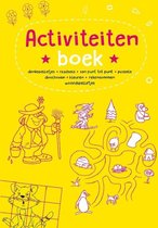 Kinderboeken Rebo Doeboek - Activiteitenboek 3 geel met 100 spelletjes