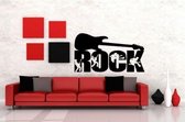 3D Sticker Decoratie MM47 Rock Gitaar Muziek Kunst aan de muur Verwijderbaar Muurtattoo Vinyl Muursticker Interieur Interieurstickers Behang Muurschilderingen Art