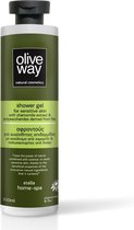 Oliveway Verzachtende Douchegel voor de gevoelige en geïrriteerde huid met frisse kamille geur, natuurlijke ingrediënten die een ontspannend en kalmerend effect hebben - Voordeelverpakking
