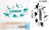 3D Sticker Decoratie Dinosaurussen Stickers Aangepaste Kinderkamer Decoratie DIY Home Decals Cartoon muurschilderingen voor woonkamer posters - KLONG2 / Small