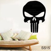 3D Sticker Decoratie Mexicaanse Suiker Schedel kantoor stickers dia de los muertos Vinyl Muursticker sticker adesivo de parede Home Decor muurschildering muurtattoo - SS 15